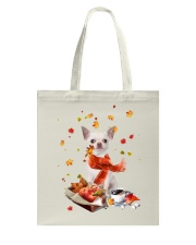 Autumn Leaves Pink Nosed Chico Tote Bag tile