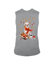 Autumn Leaves Pink Nosed Chico Sleeveless Tee tile