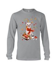 Autumn Leaves Pink Nosed Chico Long Sleeve Tee tile