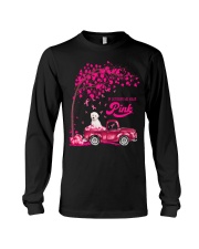 LBN October Pink Truck Maltipoo 1 Long Sleeve Tee tile