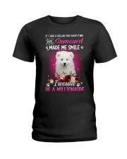 Millionaire - Samoyed Ladies T-Shirt tile