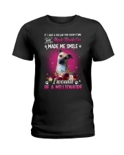 Millionaire - Black Mouth Cur Ladies T-Shirt tile