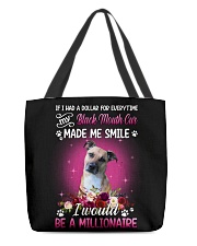 Millionaire - Black Mouth Cur All-Over Tote tile