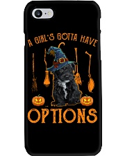 Options - BLACK Maltipoo Phone Case tile