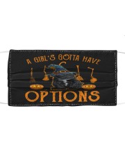 Options - BLACK Maltipoo Mask tile