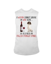 She Also Needs - English Springer Spaniel Sleeveless Tee tile