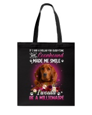 Millionaire - Redbone Coonhound Tote Bag tile