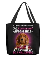 Millionaire - Redbone Coonhound All-Over Tote tile