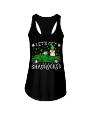Shamrocked - GOLD Morkie Ladies Flowy Tank tile
