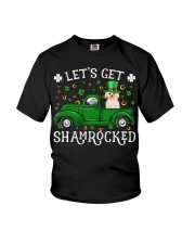 Shamrocked - GOLD Morkie Youth T-Shirt tile