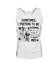 Sometimes - Great Dane 2 Unisex Tank tile