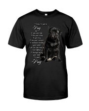 I Know I'm Just - Pug 2 Classic T-Shirt tile