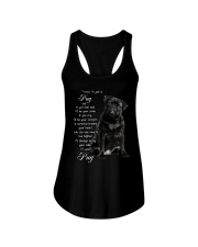 I Know I'm Just - Pug 2 Ladies Flowy Tank tile