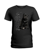 I Know I'm Just - Pug 2 Ladies T-Shirt tile