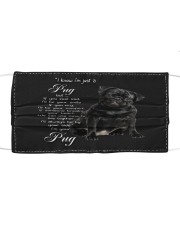 I Know I'm Just - Pug 2 Mask tile