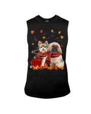 Hot Chocolate- Shih Tzu and Yorkie Sleeveless Tee tile