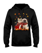 Hot Chocolate- Shih Tzu and Yorkie Hooded Sweatshirt tile