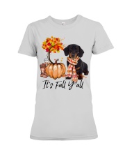 It is Fall - Dachshund Premium Fit Ladies Tee tile