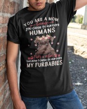 Nurture - CHOCOLATE Miniature Schnauzer Classic T-Shirt apparel-classic-tshirt-lifestyle-27