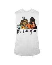 Fall Pumpkin American Cocker Spaniel Sleeveless Tee tile