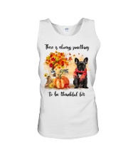 Thankful For - BLACK French Bulldog Unisex Tank tile