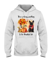 Thankful For - BLACK French Bulldog Hooded Sweatshirt tile