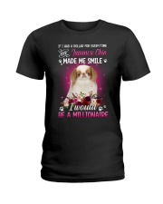 Millionaire - Japanese Chin 1 Ladies T-Shirt tile