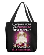 Millionaire - Japanese Chin 1 All-Over Tote tile