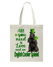 Lucky Need - English Cocker Spaniel Tote Bag tile