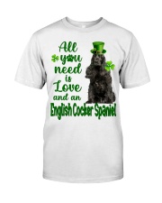 Lucky Need - English Cocker Spaniel Classic T-Shirt front