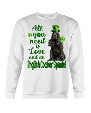 Lucky Need - English Cocker Spaniel Crewneck Sweatshirt tile