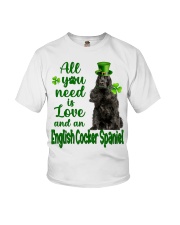 Lucky Need - English Cocker Spaniel Youth T-Shirt tile