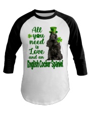 Lucky Need - English Cocker Spaniel Baseball Tee tile