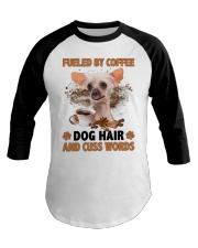 Fueled By - Chinese Crested Dog 1 Baseball Tee tile