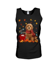 Hot Chocolate - RED Goldendoodle Unisex Tank tile