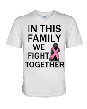 Fight Together - English Cocker Spaniel 1 V-Neck T-Shirt tile