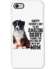 Father Day - Australian Shepherd Phone Case tile