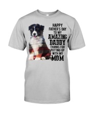 Father Day - Australian Shepherd Classic T-Shirt front