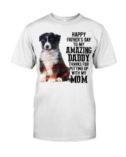 Father Day - Australian Shepherd Classic T-Shirt tile