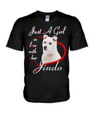 Love Her - Jindo V-Neck T-Shirt tile