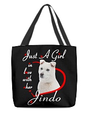 Love Her - Jindo All-Over Tote tile