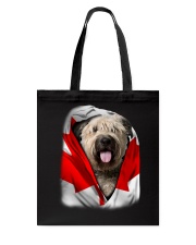 Canada Flag - Bouvier des Flandres Tote Bag tile