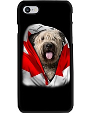 Canada Flag - Bouvier des Flandres Phone Case tile
