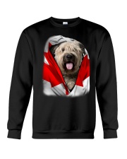 Canada Flag - Bouvier des Flandres Crewneck Sweatshirt tile