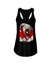 Canada Flag - Bouvier des Flandres Ladies Flowy Tank tile
