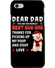 Christmas Dad - GOLD Morkie Phone Case tile