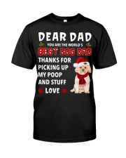 Christmas Dad - GOLD Morkie Premium Fit Mens Tee tile