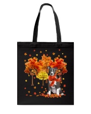 Fall Forest - Blue Nose Pitbull Tote Bag tile