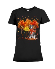 Fall Forest - Blue Nose Pitbull Premium Fit Ladies Tee tile