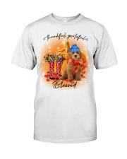 Grateful - RED Goldendoodle Premium Fit Mens Tee tile